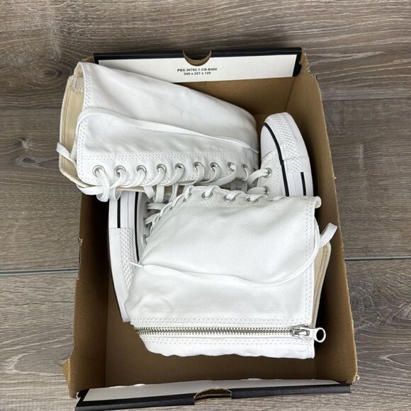 Converse CT All-Star XX-Hi Top Y2K Women’s Sz 8 White Lace-Up Knee-High Sneakers - Picture 14 of 14